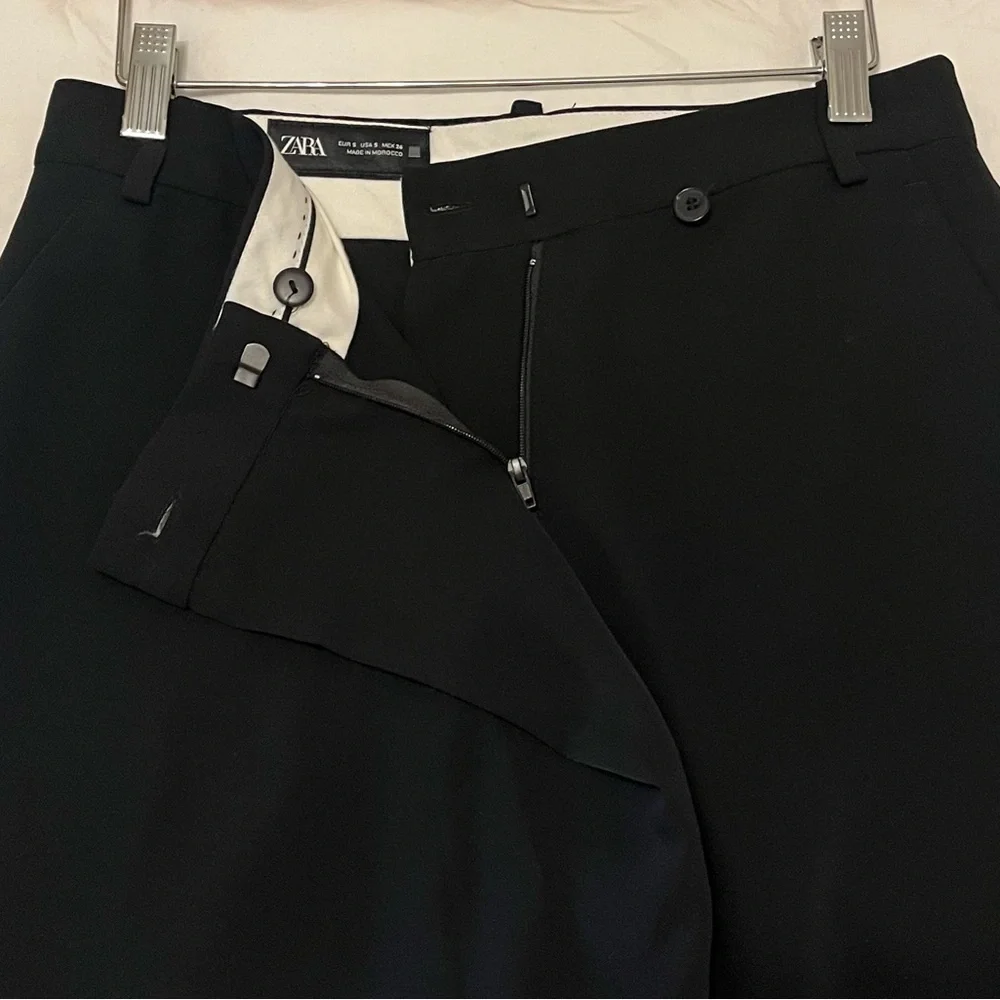 Zara Black Long Dress Shorts - Small - Picture 3 of 5